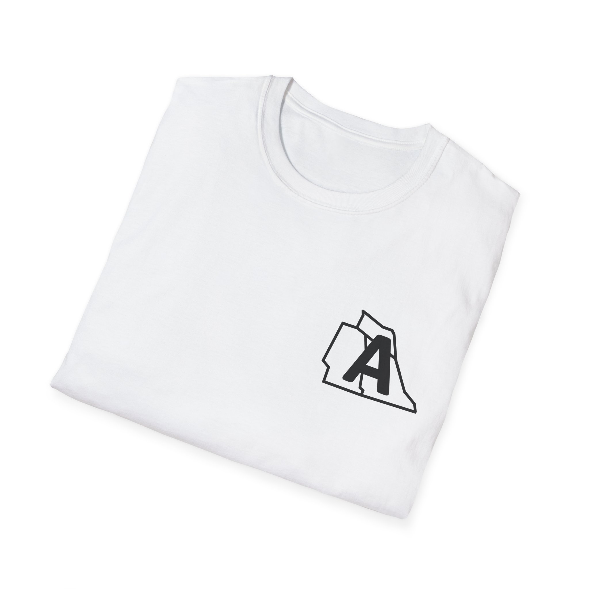 state initial pocket t shirt — minimalist palm graphic tee with 'pelen uxuta / rca pimor' back design state initial pocket t shirt — minimalist palm graphic tee with 'pelen uxuta / rca pimor' back design