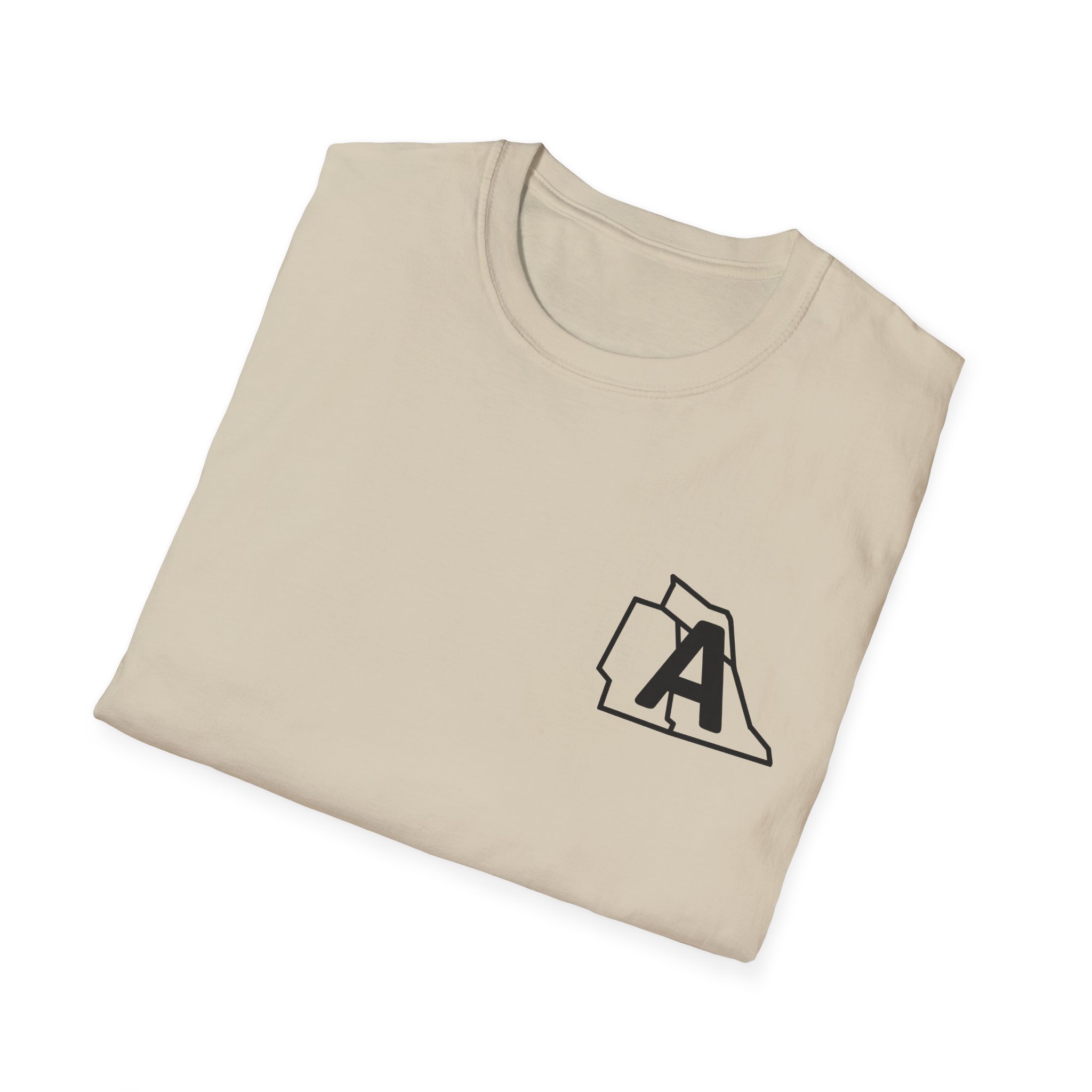 state initial pocket t shirt — minimalist palm graphic tee with 'pelen uxuta / rca pimor' back design state initial pocket t shirt — minimalist palm graphic tee with 'pelen uxuta / rca pimor' back design