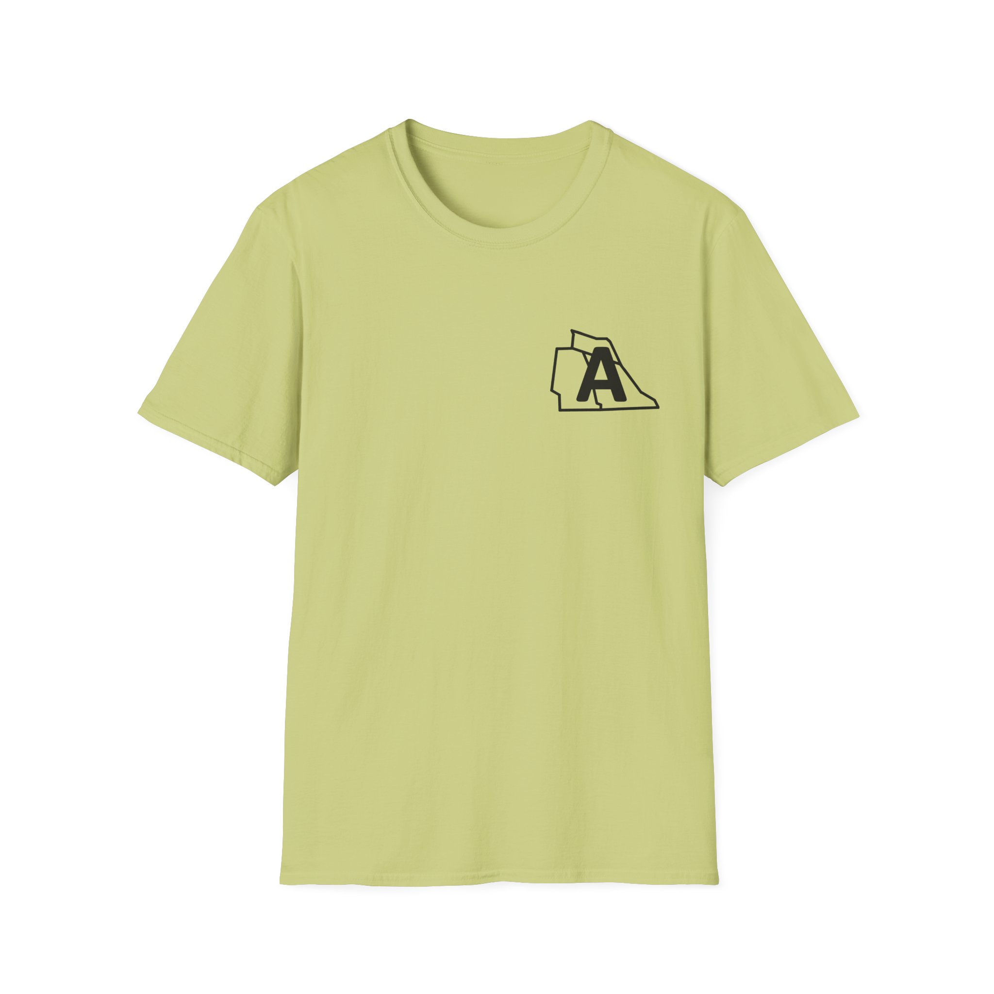 state initial pocket t shirt — minimalist palm graphic tee with 'pelen uxuta / rca pimor' back design state initial pocket t shirt — minimalist palm graphic tee with 'pelen uxuta / rca pimor' back design