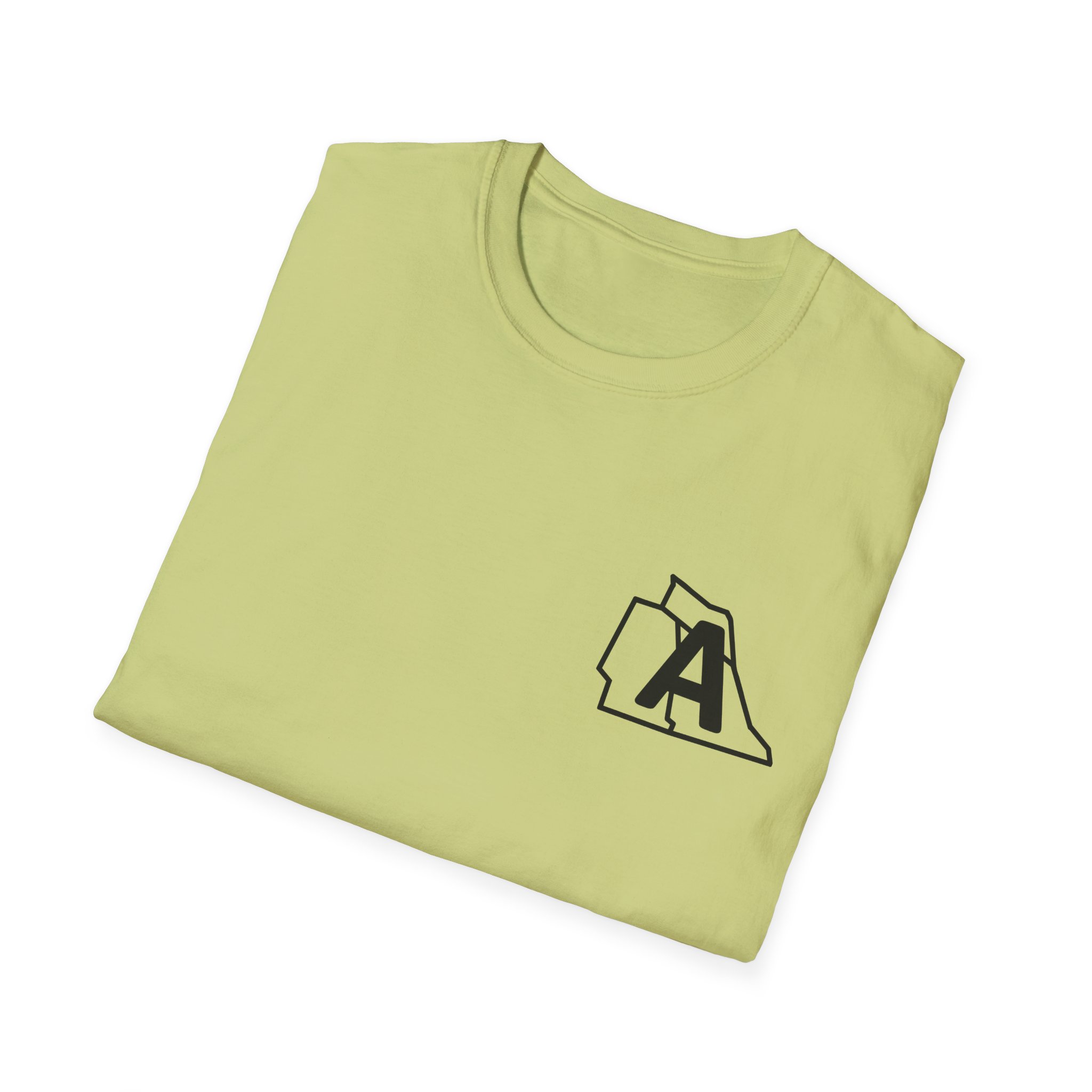 state initial pocket t shirt — minimalist palm graphic tee with 'pelen uxuta / rca pimor' back design state initial pocket t shirt — minimalist palm graphic tee with 'pelen uxuta / rca pimor' back design