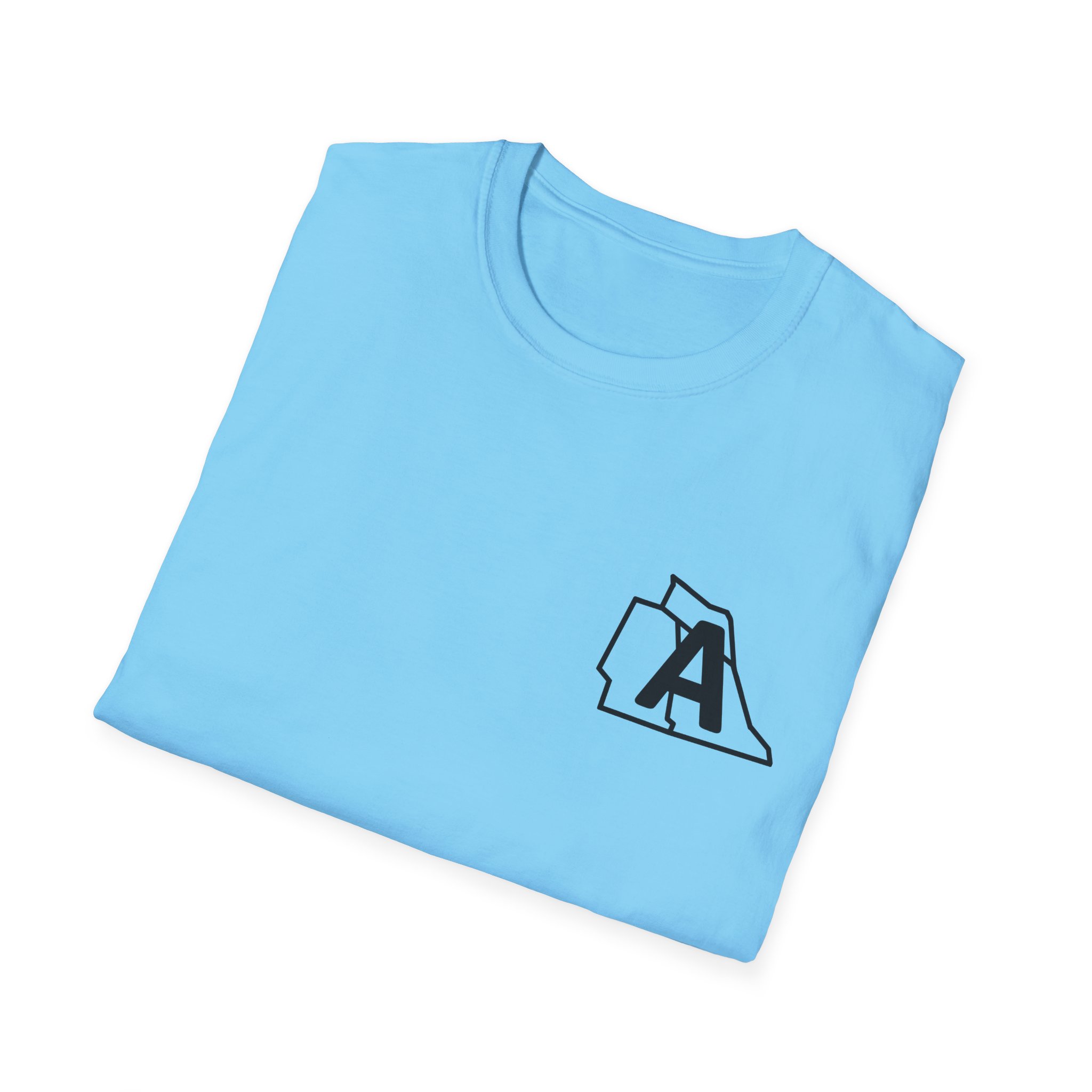 state initial pocket t shirt — minimalist palm graphic tee with 'pelen uxuta / rca pimor' back design state initial pocket t shirt — minimalist palm graphic tee with 'pelen uxuta / rca pimor' back design